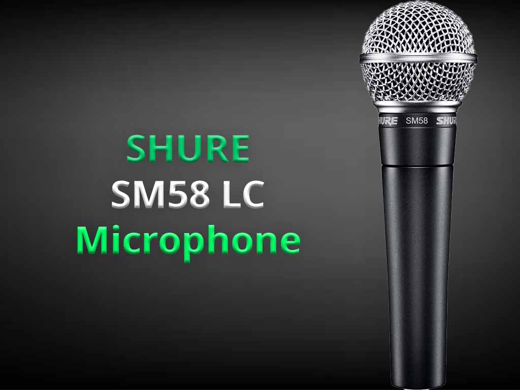 Micrófono SHURE SM58LC